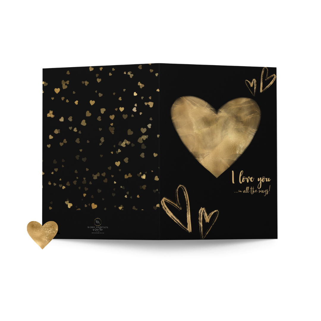 I Love You Greeting Card