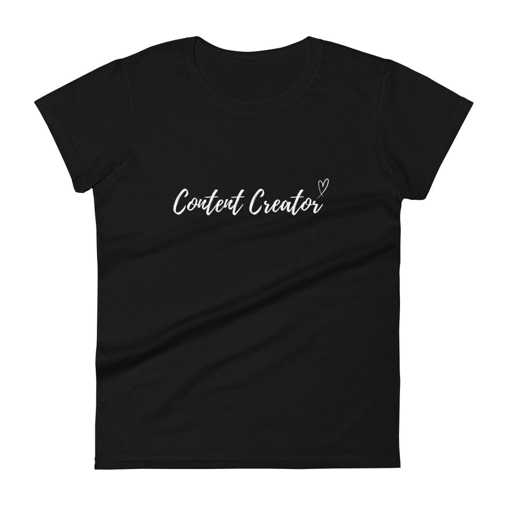 Women's Content Creator T-Shirt