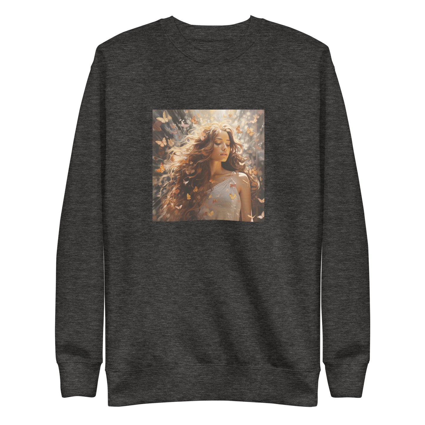 Beautiful Woman Crewneck Sweatshirt