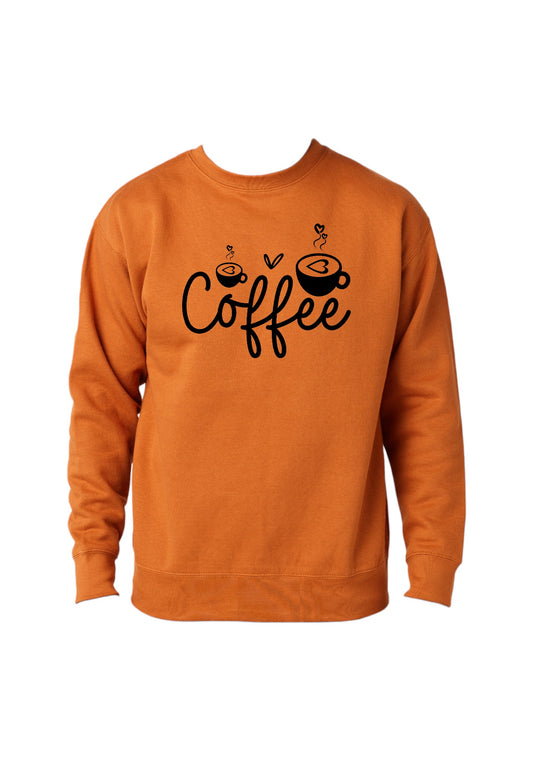 Unisex Coffee Crewneck Sweatshirt