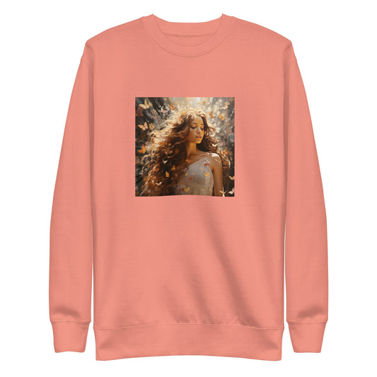 Beautiful Woman Crewneck Sweatshirt