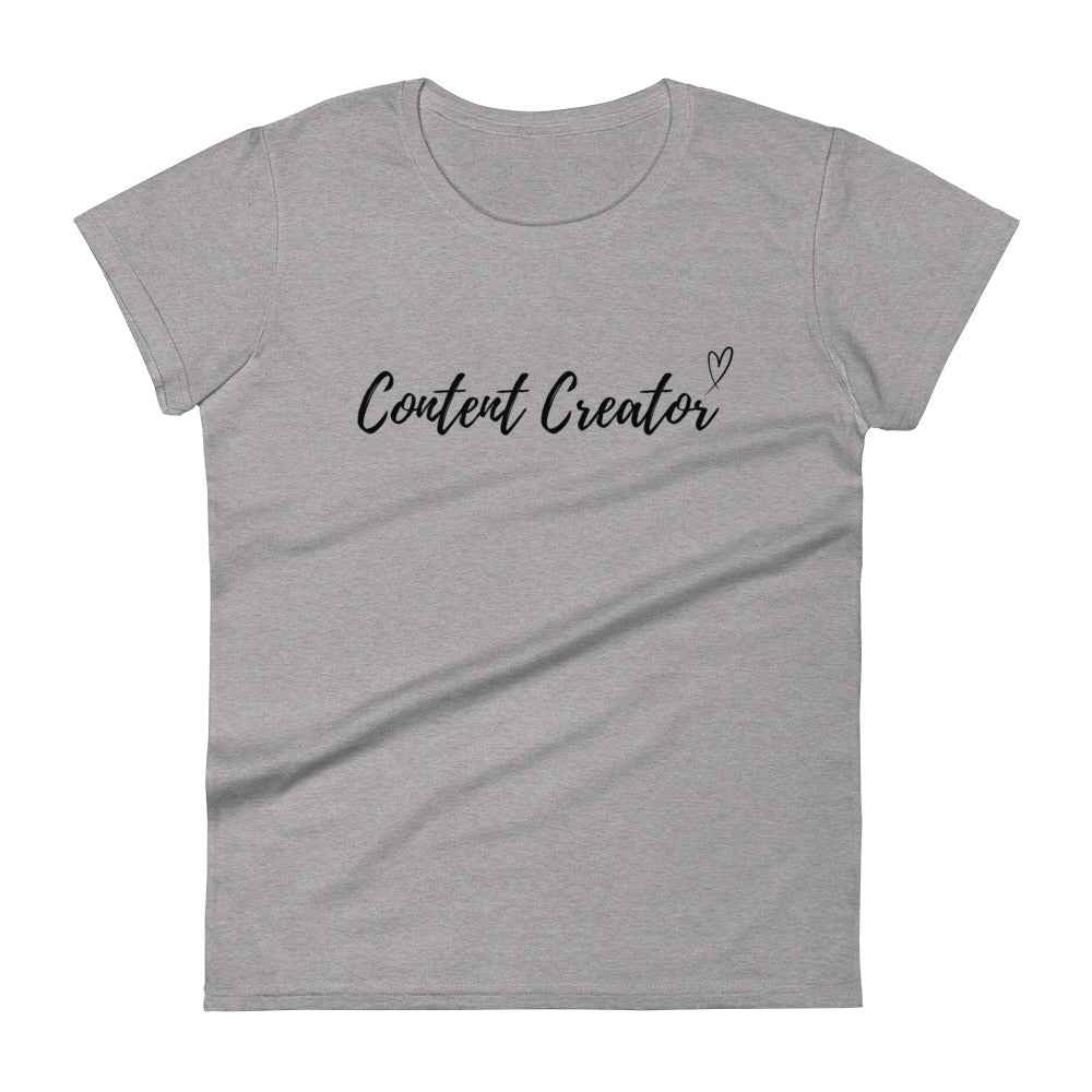 Women's Content Creator T-Shirt