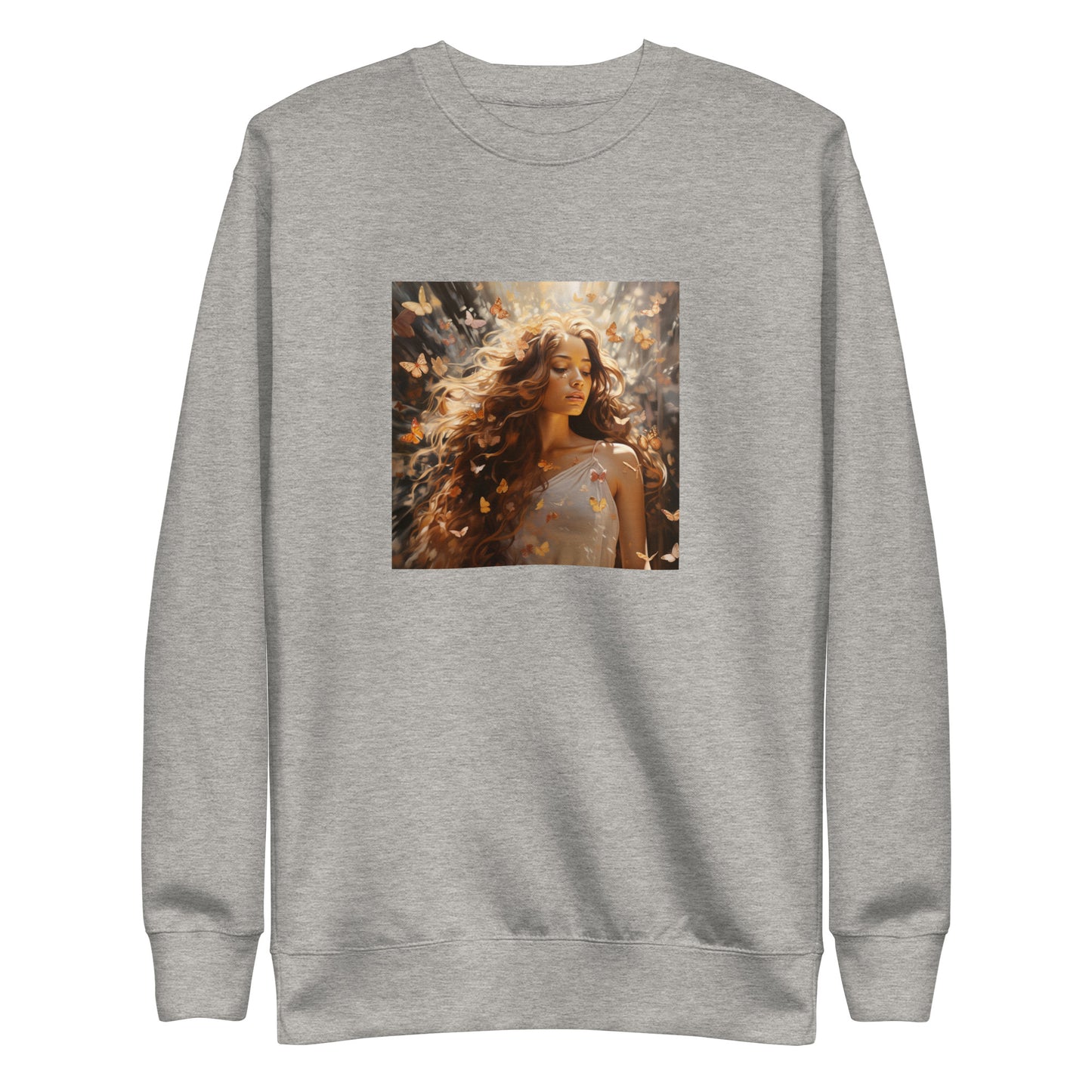 Beautiful Woman Crewneck Sweatshirt