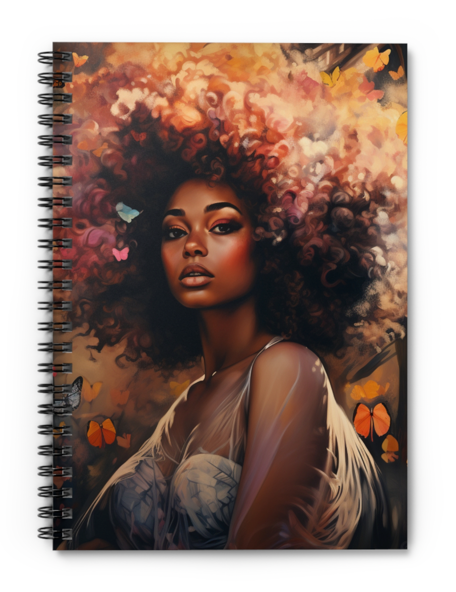 Melanin Woman Notebook