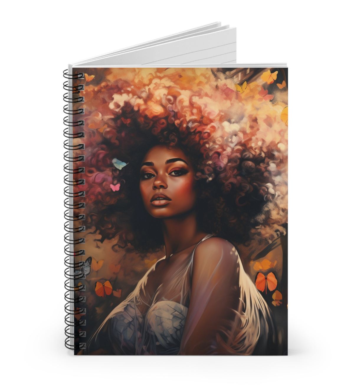 Melanin Woman Notebook