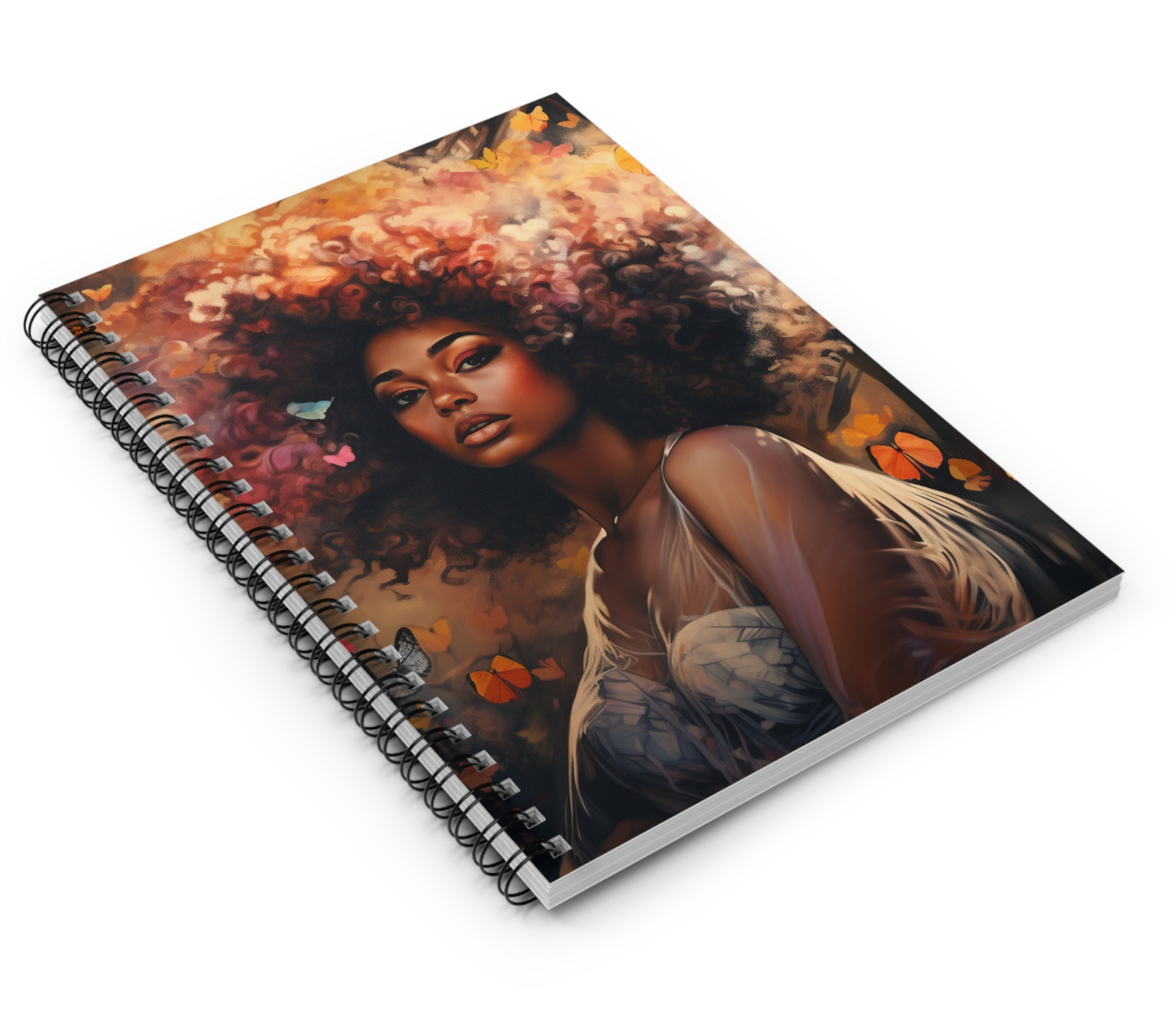 Melanin Woman Notebook