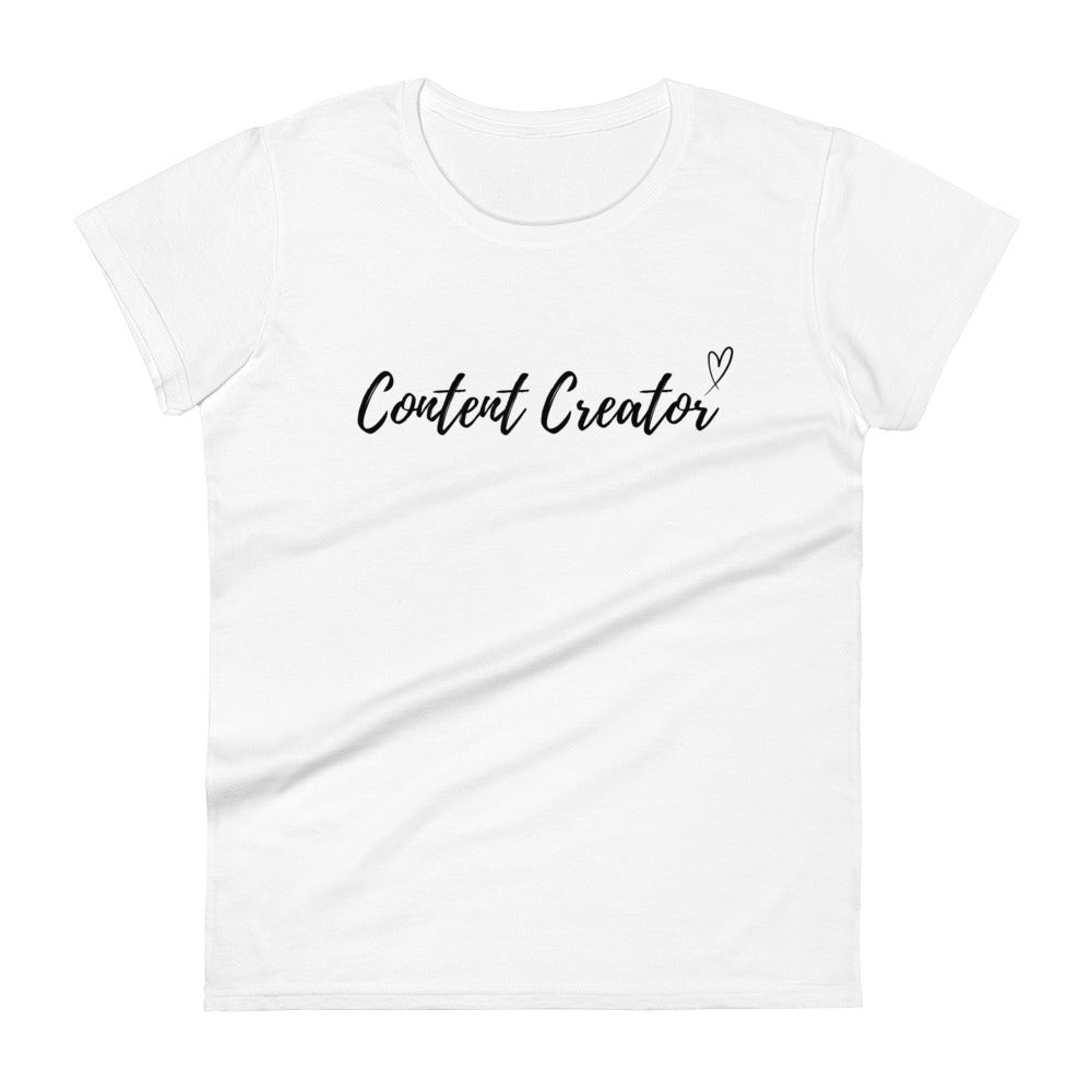 Women's Content Creator T-Shirt