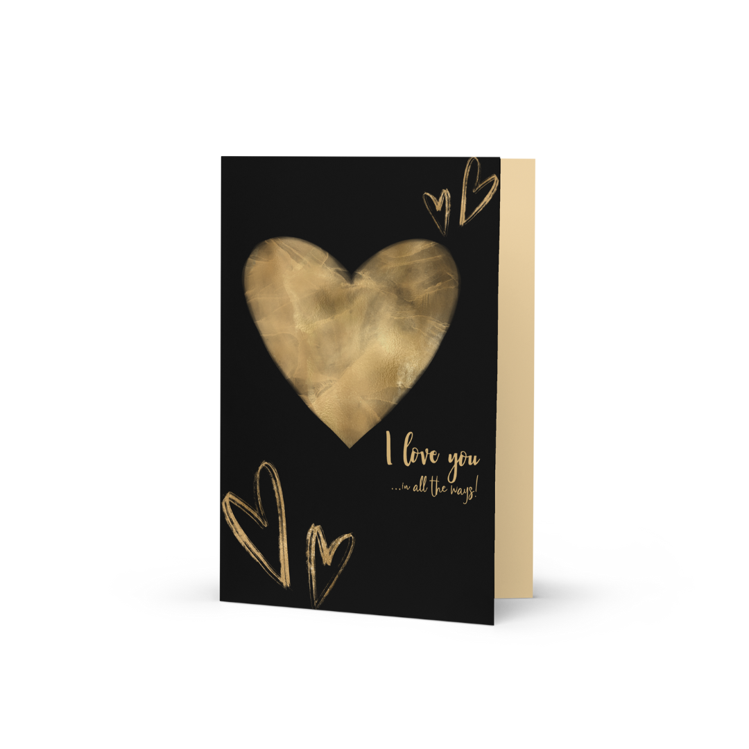 I Love You Greeting Card