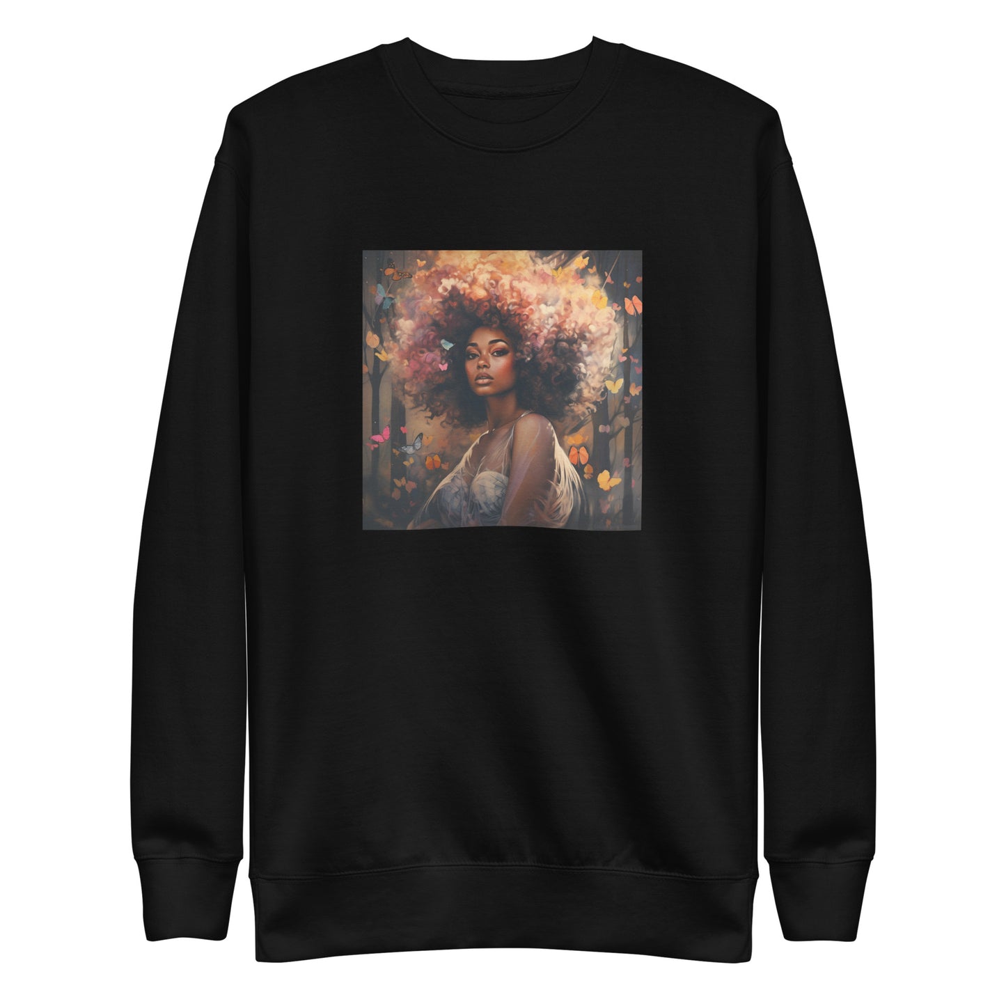 Melanin Woman Crewneck Sweatshirt