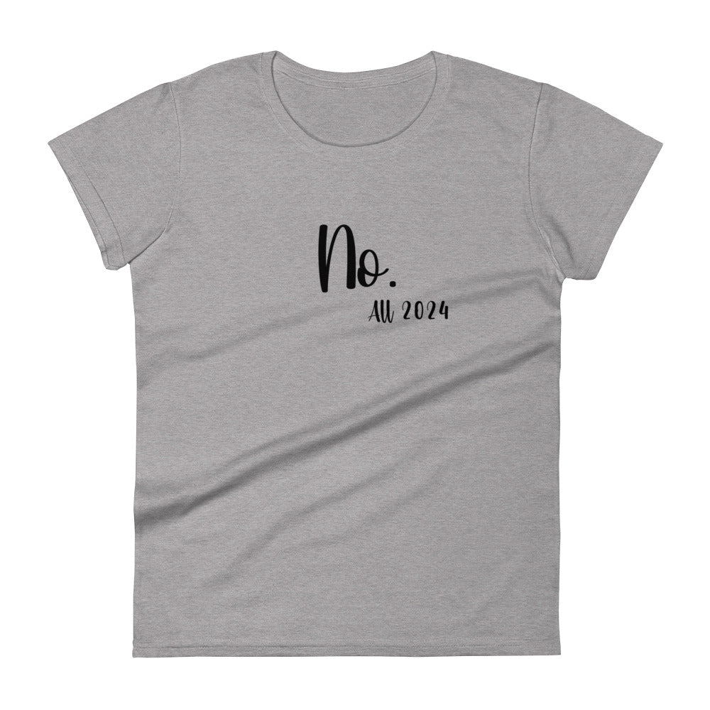 Women's No Short Sleeve T-Shirt