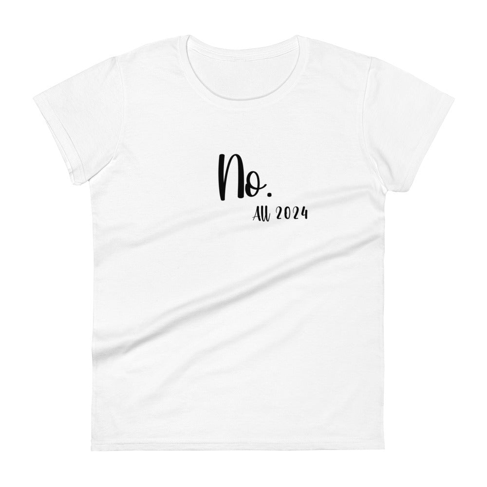 Women's No Short Sleeve T-Shirt